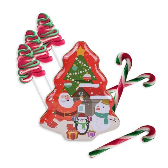 Dulce Magia de la Navidad en una Latita Árbolito