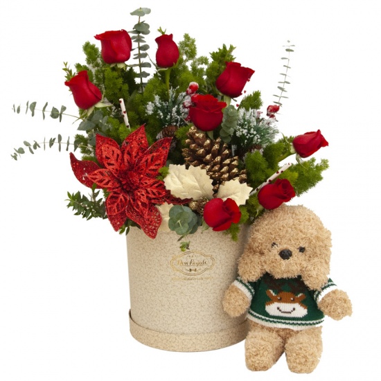 Arreglo Floral Mágica Navidad