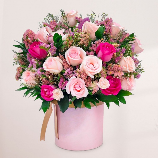 Box princesa de 36 rosas