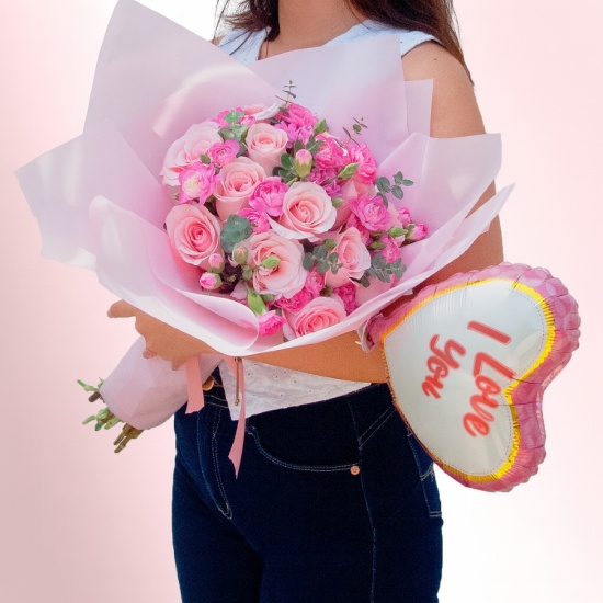 Ramo de rosas para mi novia