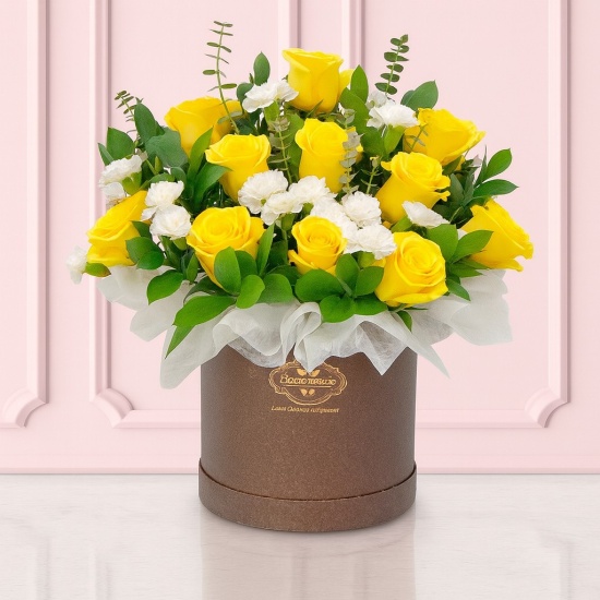 Box de Rosas Amarillas
