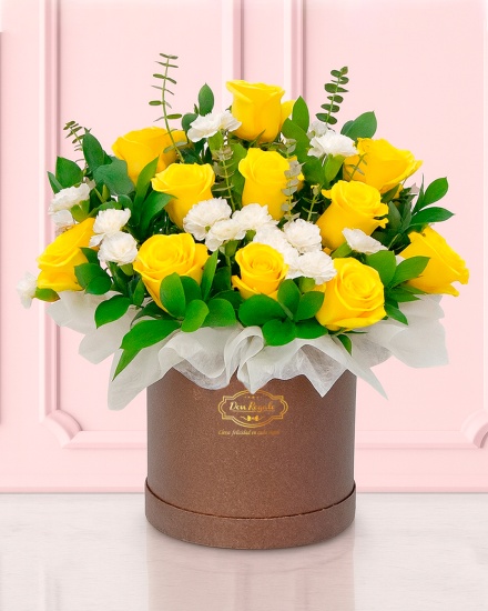 Box de Rosas Amarillas