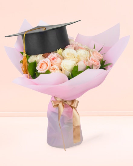 Ramo de flores regalo de graduación