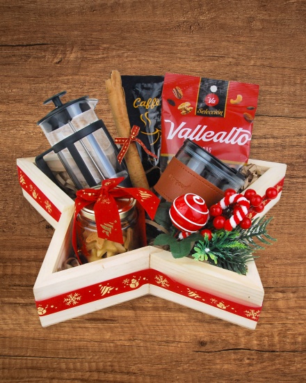 CAJA NAVIDEÑA AROMA A CAFÉ