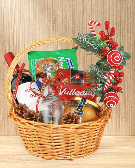 CANASTA CELEBRACIÓN NAVIDEÑA