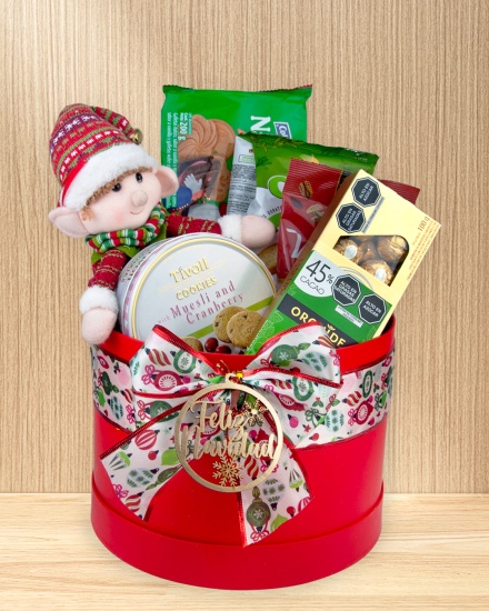 Box Navideño rojo Majestic