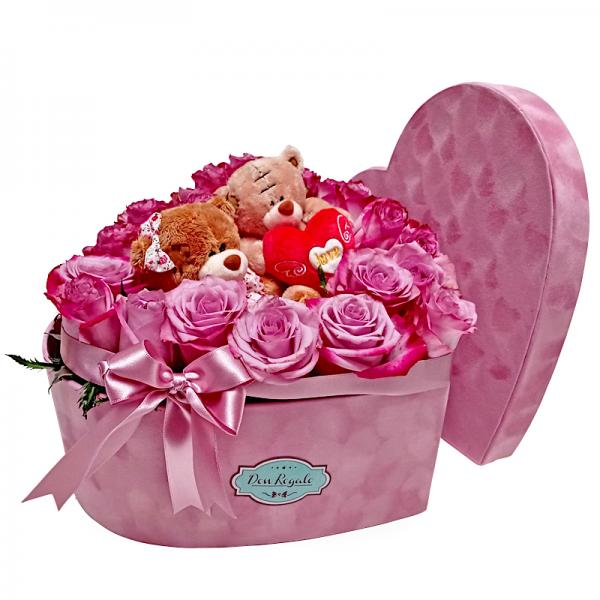 Regalos de San Valentín para ella, regalos de San Valentín para mujeres,  regalos de cumpleaños de San Valentín para mujeres, regalos de flores para  el